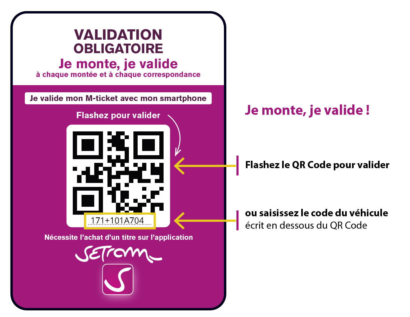 explication validation qr code véhicule